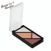private label 4 colors clear window makeup eye shadow glitter pressed highlighter powder