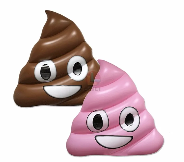 poop emoji floaty