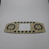 Remote display control screen lexan keypad graphic overlays with adhesive membrane panel