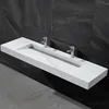 Poly Resin Classical Wash Basin ,Wall Hang Wash Basin with Towel Hanger ,Pure White Acrylic Solid Surface Wash Basins