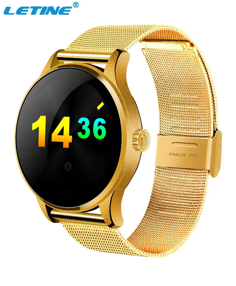 

Bluetooth Smart Watch K88H and Heart Rate for huawei iPhone samsung IOS Android Mobile, Black;silver;gold