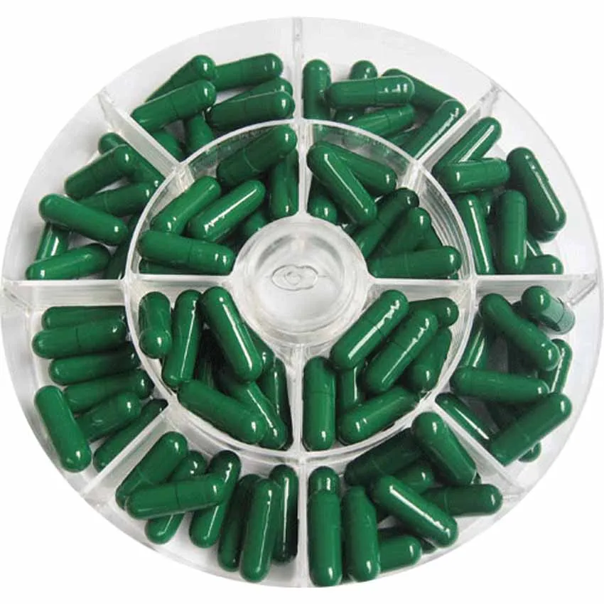 Best price 60000pcs/carton separated clear veg capsules size 00