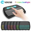 D8 PRO backlit keyboard 2.4GHz Wireless Mini Keyboard Air Mouse Touchpad Controller for Android TV BOX AERB D8 PRO