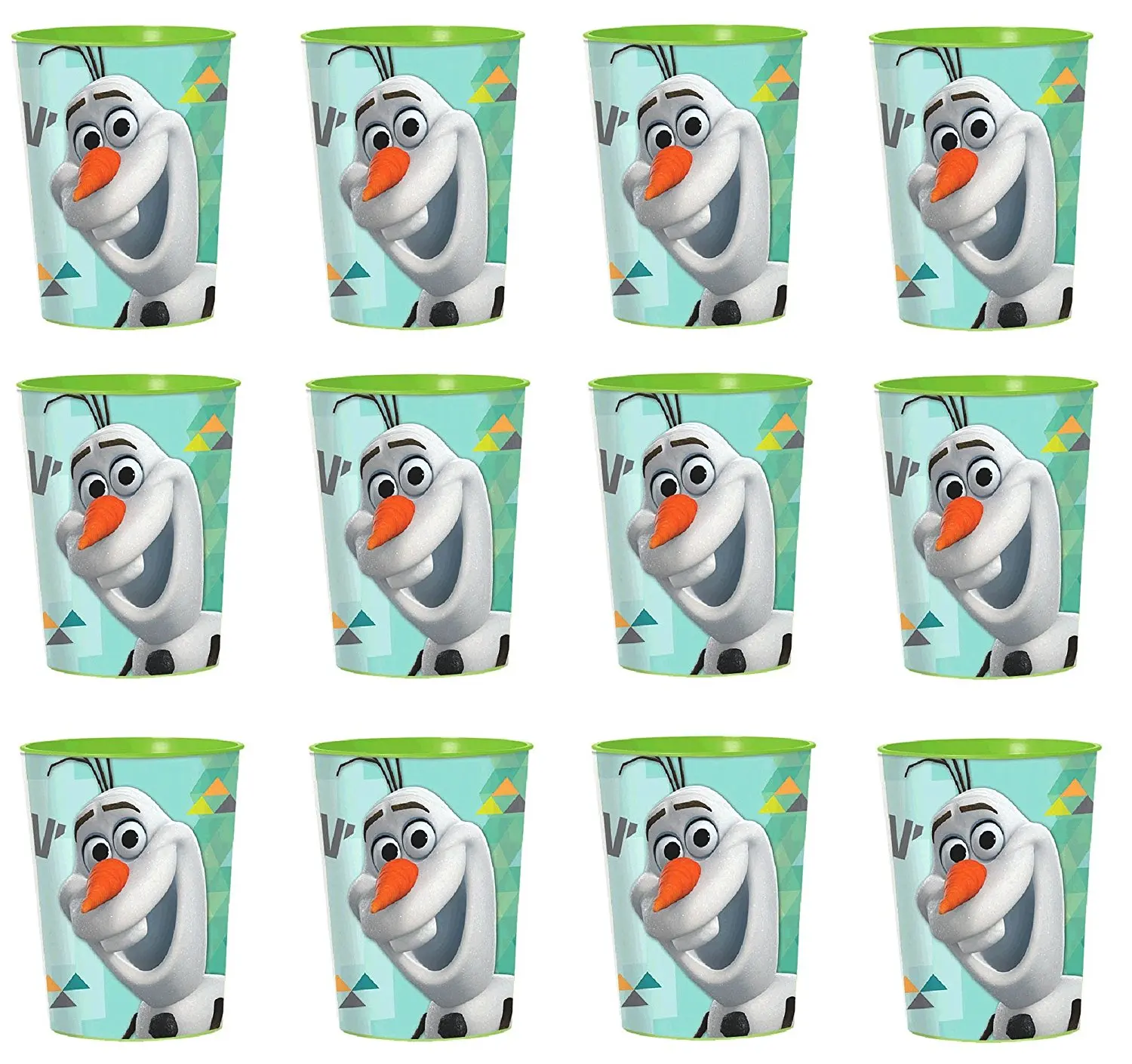 olaf plastic toy