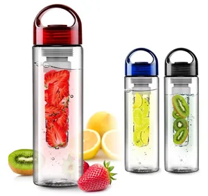 Image of Zogifts 700ml Wholesale Plastic Bottle Water Bottle Fruit Infuser Water Bottle