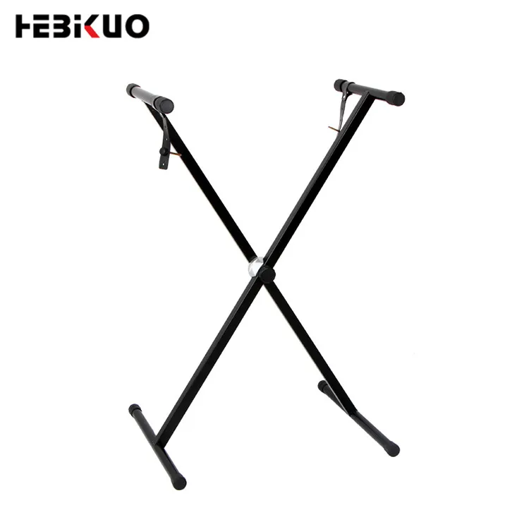 

HEBIKUO Q-1XA Aluminium head professional keyboard stand adjustable single X keyboard stand