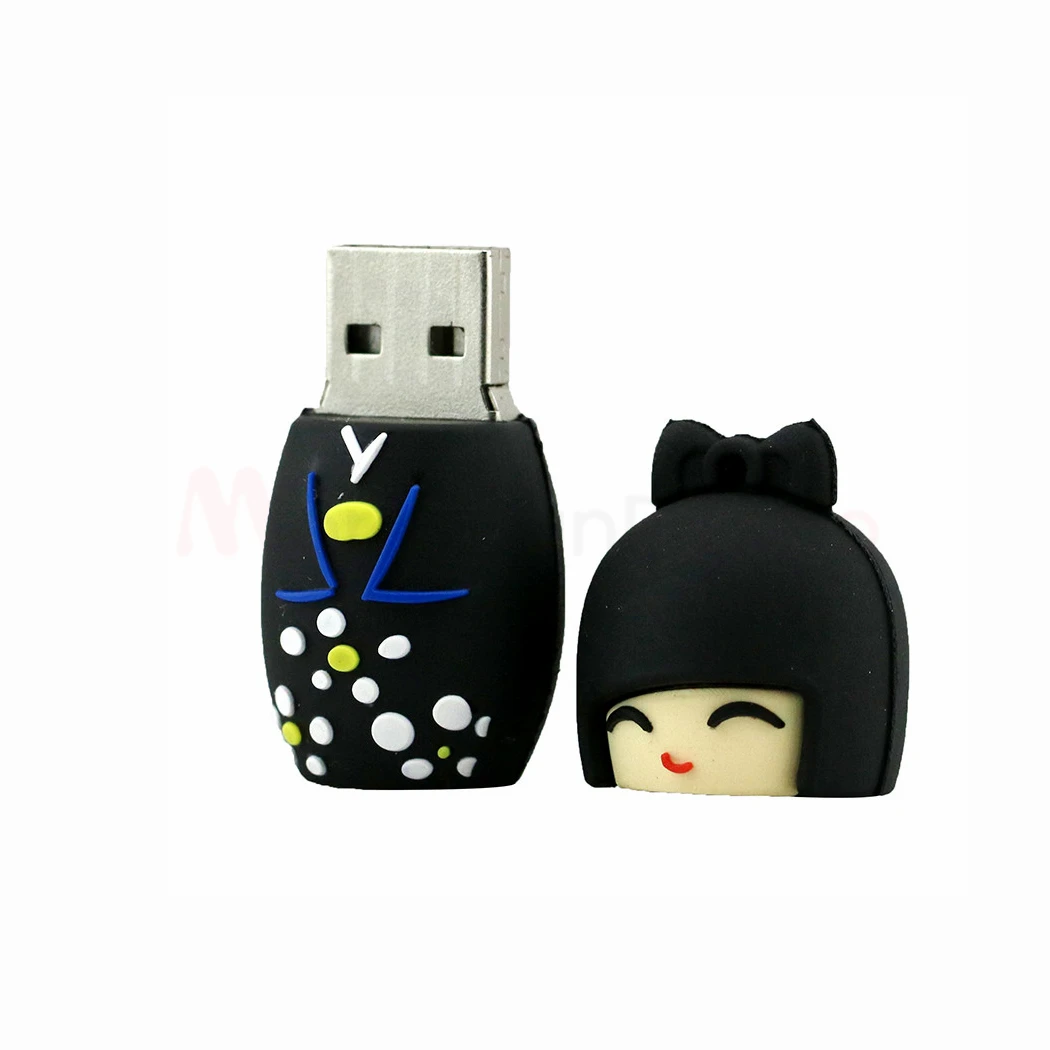 Pvc shell customized logo creative usb flashdrive screws shape usb flash drive 128mb 256mb 512mb 1gb - ANKUX.COM