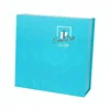 Big rectangle flat packing paper folding box with logo