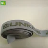 Factory wholesale Garment Use Custom elastic band 3D rubber printed webbing