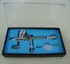 New hot 0.3mm Spray DUAL ACTION Nail Airbrush Kit Gun Paint
