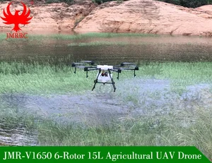 15KG payload Remote Control UAV/Agriculture Sprayer Drone pesticide sprayer Fertilizer sprayer 6 Rotors agricultural GPS drone