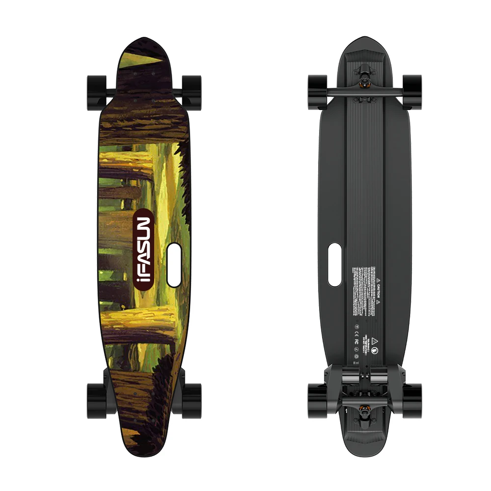Hot Selling 45KMH 2000W Dual Motor Boosted Board Electric Skateboard