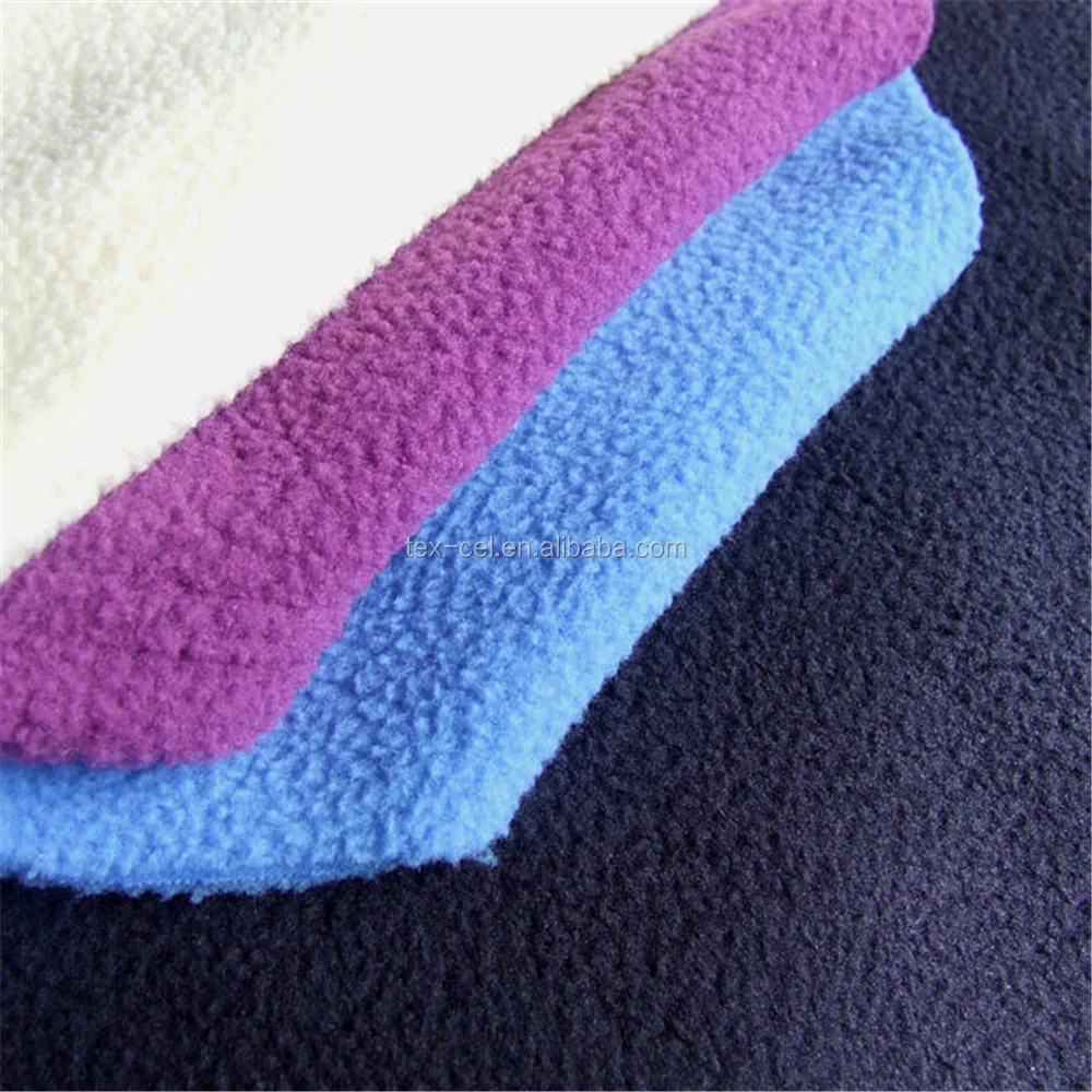 
100% Polyester Polar Fleece Laminated With Polar Fleece Fabric For Garments 