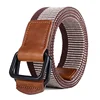 Best Price New Model Double D Ring Buckle Outdoor Sport Canvas Belt for Men and Women