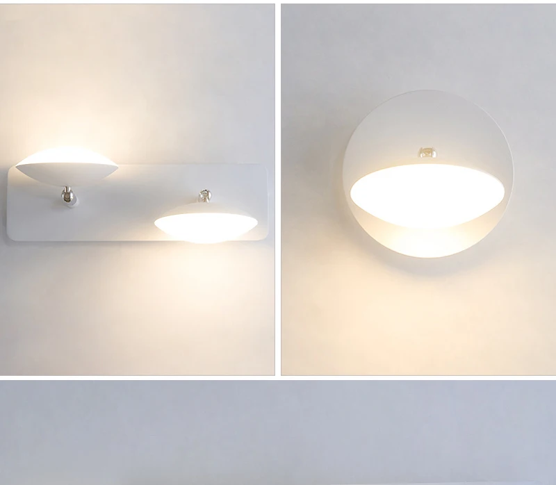 Dressing Room Mirror Light 1/2/3 Heads Direction Adjustable Led Wall