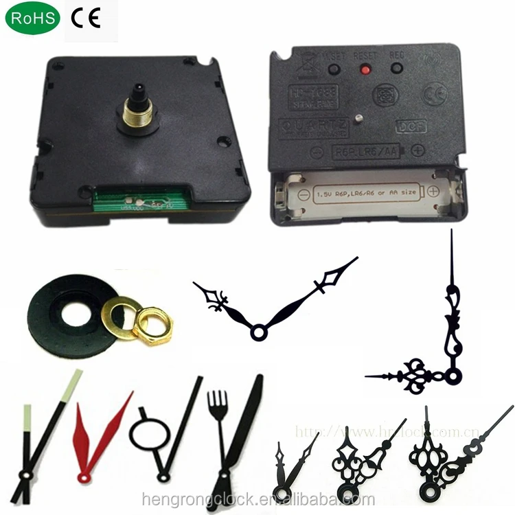 HD1688 quartz horloge murale mécanisme horloge pièces mécanique moteurs WWVB DCF MSF JJY radio