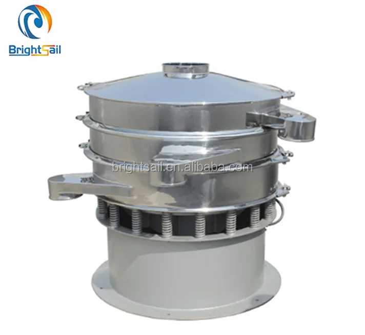 
Circular vibrating screen tapioca starch flour sieving machine  (60632955175)