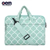 Canvas Water Resistant Laptop Sleeve Case Cover Bag with Shoulder Strap for 15-15.6 Inch Notebook Computer