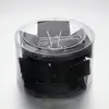good quality 12 pcs 51mm office black binder clips plastic drum packing