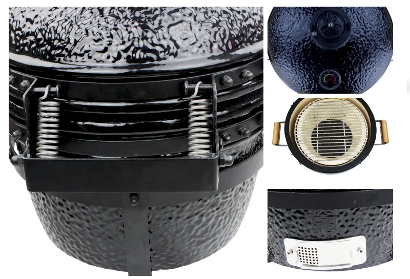 Seb Kamado Best Ceramic Bbq Grill With Kamado Accessories Outdoor Akorn