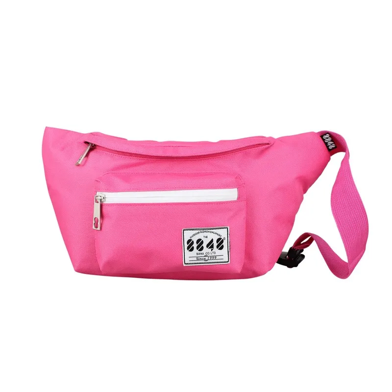 color pink fanny pack