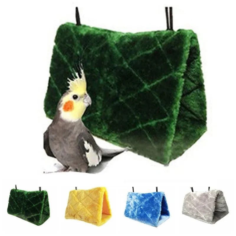 

Hot Sale Animal Hut Plush Cloth Hamster Fossa Bird Hanging Cave Cage Snuggle Tent Bed Bunk Toy Parrot Hammock, N/a