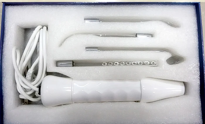 Hand hold Anti Hair Loss Equipment Electrodes High Frequency Facial Machine