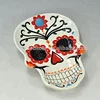 Modern design sugarskull ceramic plate tabletop tableware the day of the dead Halloween favorites best quality with discount