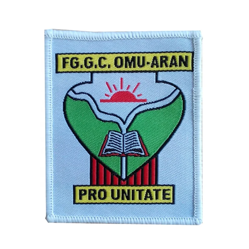 

Custom China manufacturer wholesale promotion garment woven label / woven patch/ woven badge for clothing