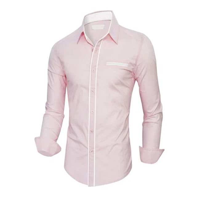 cream dress shirt slim fit