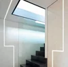 6063 Alloy T5 Tile led aluminum profile for 8-12mm strips with PMMA or PC diffusers recessed drywall
