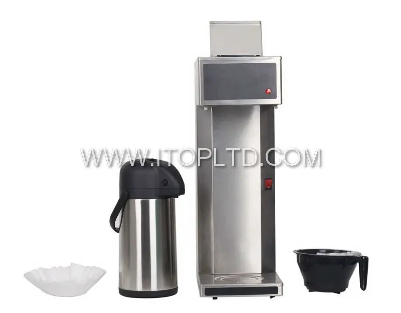 stainless steel electric drip coffee maker filter coffee machine commercial Americano machine
