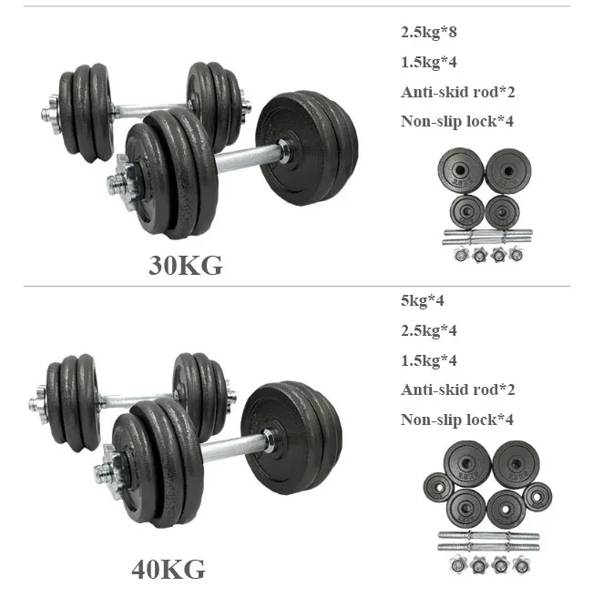 Home Gym Equipment Painting Adjustable Cast Iron Dumbbell Set Buy