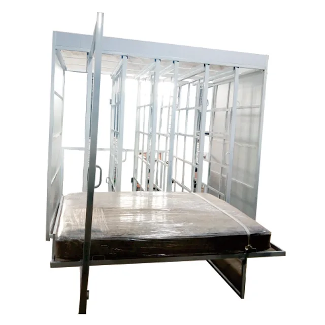 Custom Commercial Fashion Portable Sliding Metal Mattress Display Stand