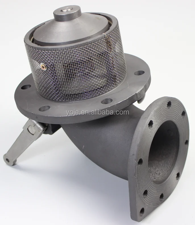 Oil Tank 3" Bottom Manual Operation Fuel Foot Valve Buy Foot Valve