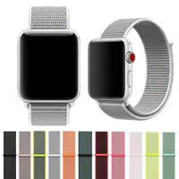 

Series 1 2 3 Lightweight quality Nylon Strap 38mm 42mm watchband Watch Bands for Apple Watch Breathable nylon Band for iwatch