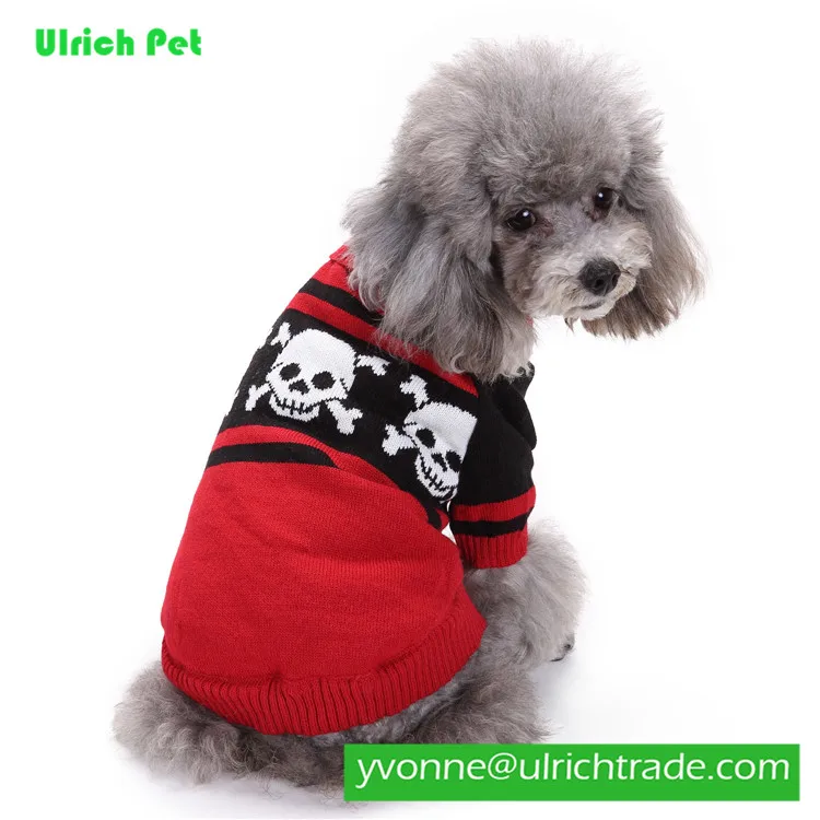 Kr104 Halloween Skulls Fashion Xxl Dog Sweater Pet Clothes Buy Xxl