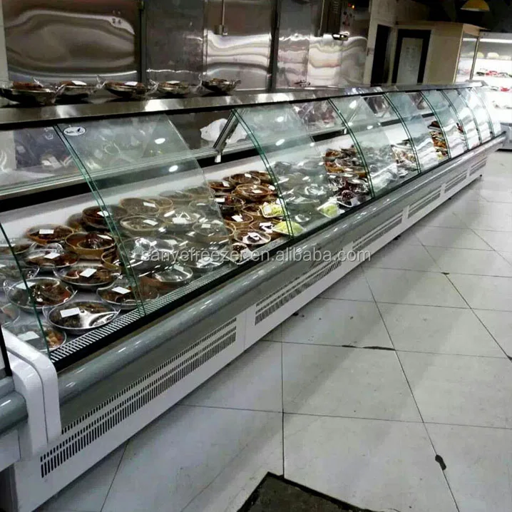 Auto Defrosting Cooler Type Used Deep Fresh Meat Freezers For Sale