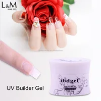 

L&M wholesale Not nail holder Fast extending clear gel builder nails uv gel polish