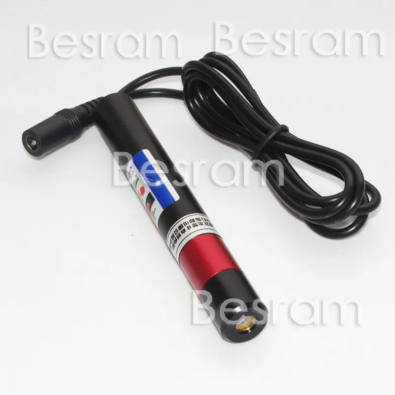 
16*120mm 405nm 20mW 50mW 100mW Blue Violet DOT LINE CROSS Laser Module Diode LD+ Adapter 