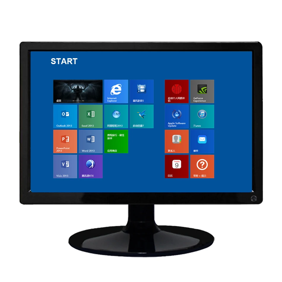 

IPS screen 15.6 inch 1920x1080p desktop tft lcd led hd pc computer monitor dc 12v with USB,VGA,HDMI,AV port