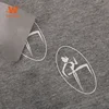 Custom Sports Brand Name Heat Transfer Press Vinyl labels for Garment