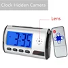 2016 newest Table clock hidden camera C001 with Motion Detection
