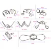 Serial Learning Education Metal Educational Developmental Baby Kids Training Toy nine interlocking link Chinese puzzle