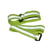 Hot sale Dual use wrist leg reflective band with good elasticity for exercise hoko and loop running strap