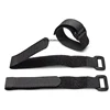 China manufacturer self locking flexible fabric reusable hook and loop nylon soft cable tie