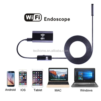 Ypc99 Wifi Hd 720p Electronic Endoscope Pipe Sewer Camera Flexible ...