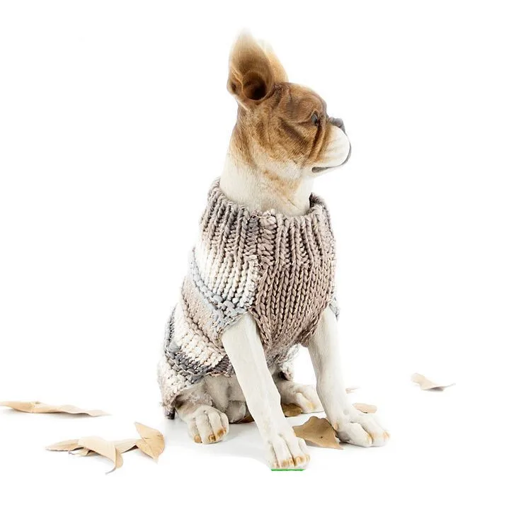 

M143 ACRYLIC knitted low MOQ fashion simply she dog clothes, All colors