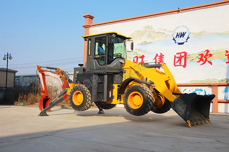 China supplier Wheel Backhoe loader
