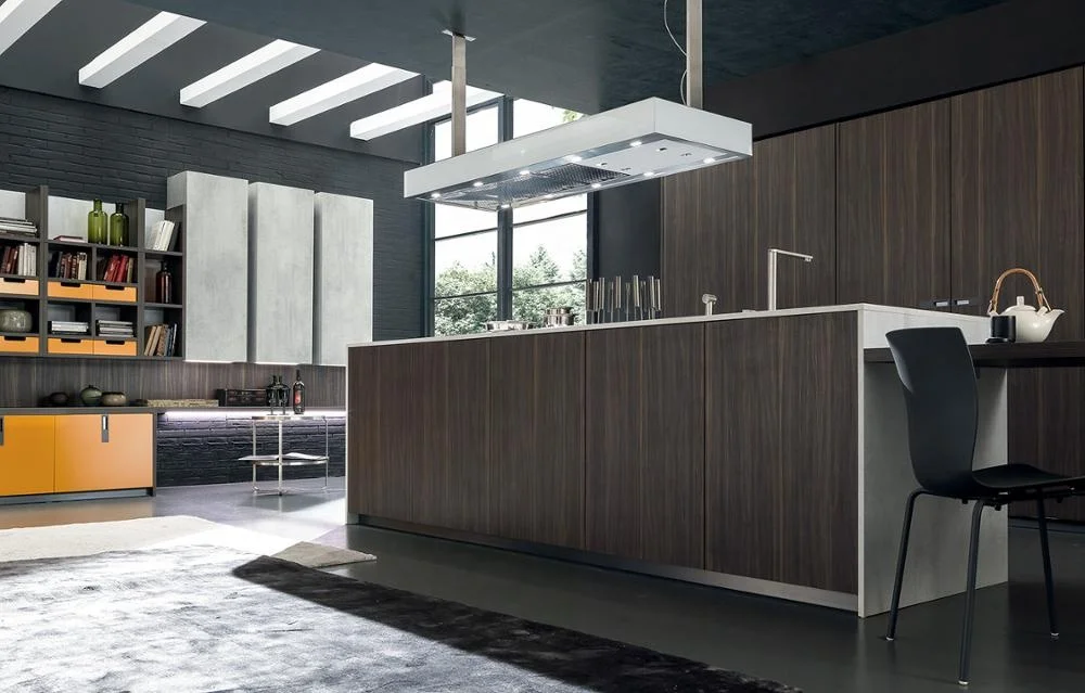 
2019 Vermont Factory price kitchen cabinet with kitchen island custom designs 